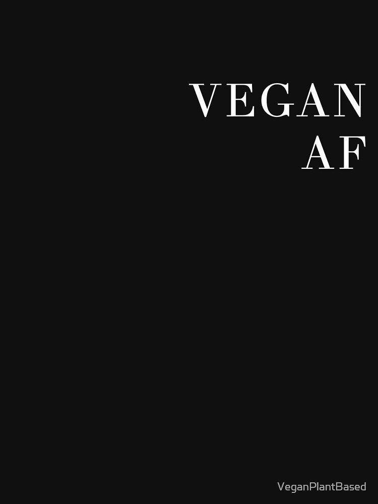 Vegan AF by VeganPlantBased T-Shirts, Hoodie, Sweatshirt | BlankRebels.com (Image 3)