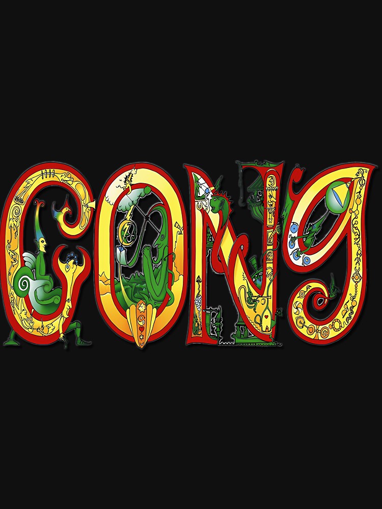 Gong Band Rock English by ELIZABETHMAGANA T-Shirts, Hoodie, Sweatshirt | BlankRebels.com (Image 3)