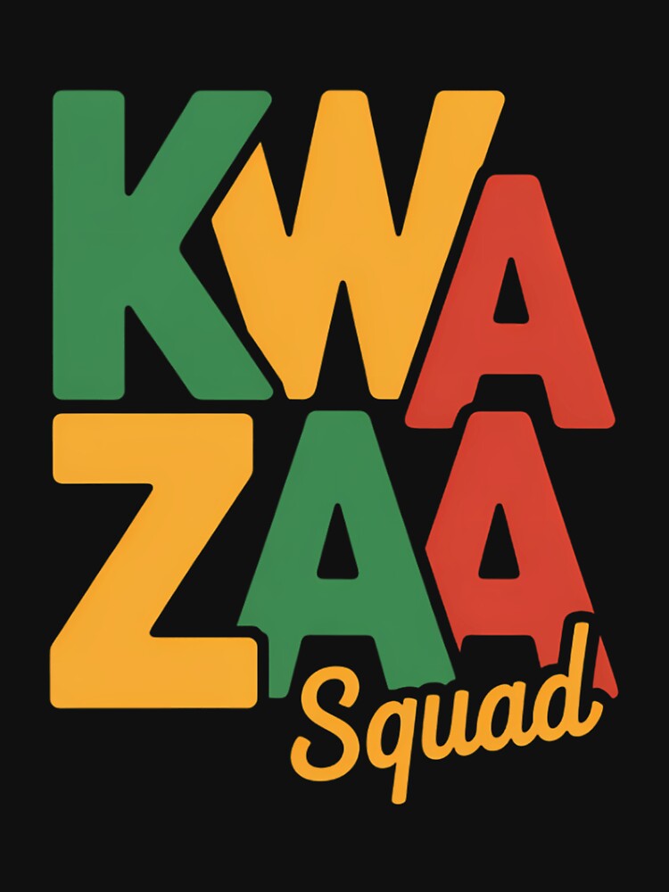 Kwanzaa Squad Celebration Kwanzaa Family Matching by EllenJast T-Shirts, Hoodie, Sweatshirt | BlankRebels.com (Image 3)