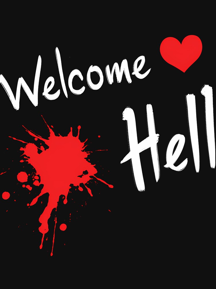 Touhou Project  Welcome Hell by Nicoleolderhjj T-Shirts, Hoodie, Sweatshirt | BlankRebels.com (Image 3)