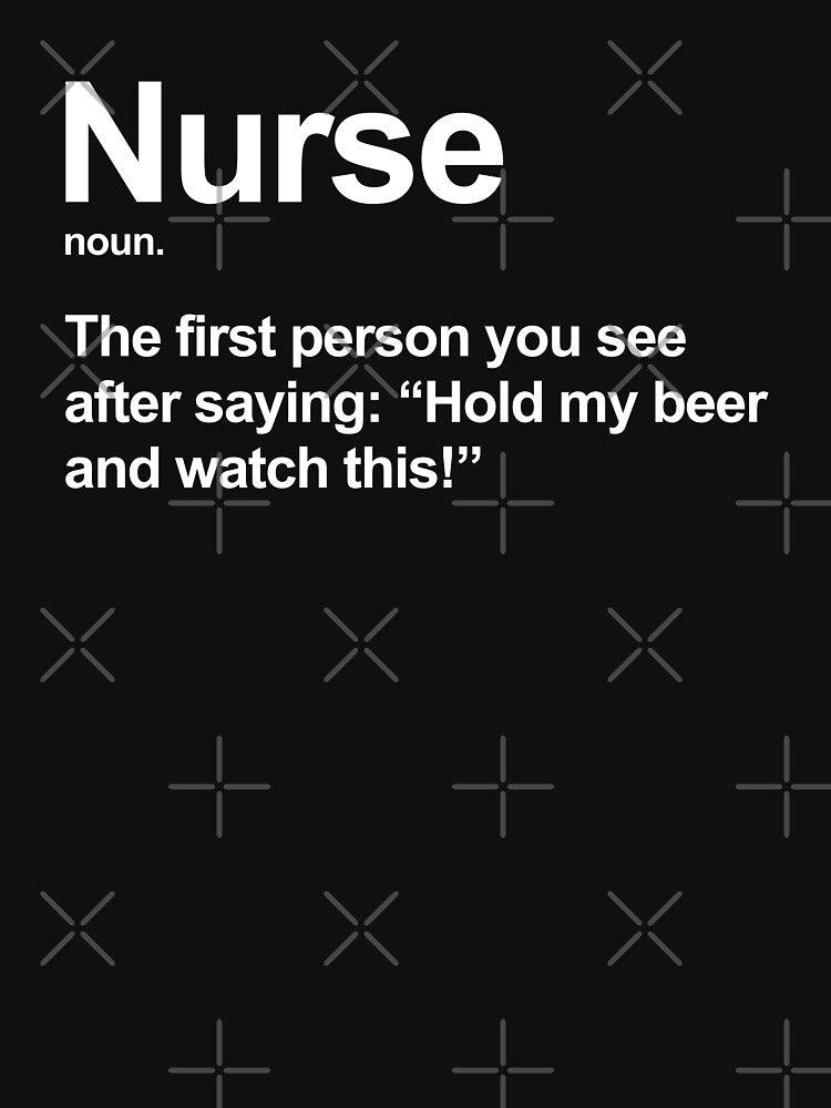 Funny Nurse Definition Registered Nurse Appreciation Humor by allysmar T-Shirts, Hoodie, Sweatshirt (Image 3)