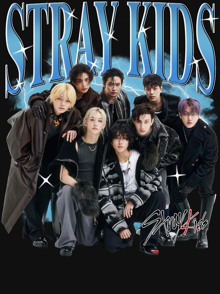 Vintage 90s Stray Kids by craftedauracode T-Shirts, Hoodie, Sweatshirt | BlankRebels.com (Image 3)