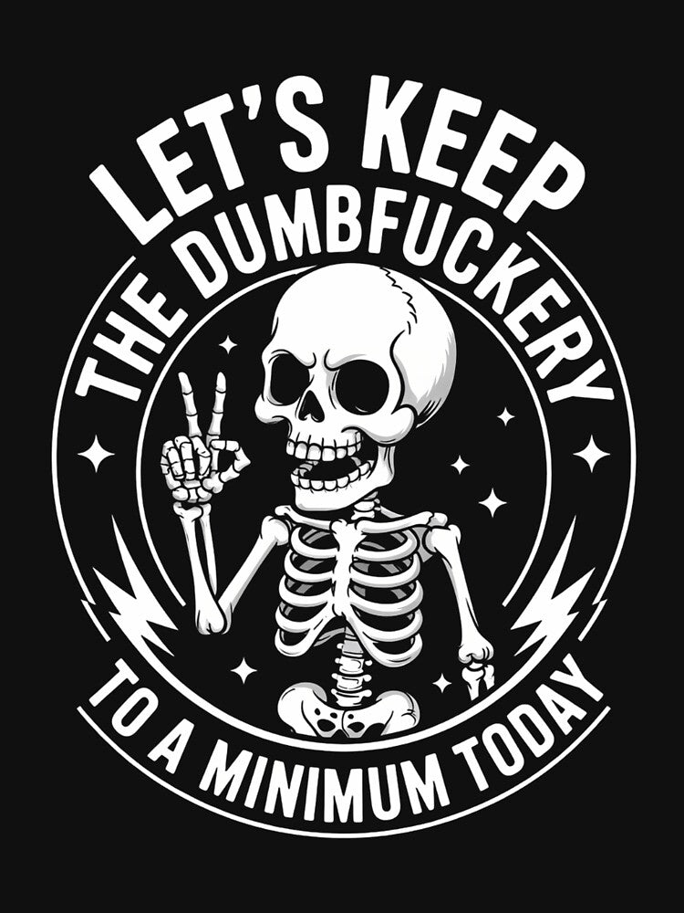 Cool Sarcastic Skeleton Coworker Funny Joke by LunaCrazeArt
