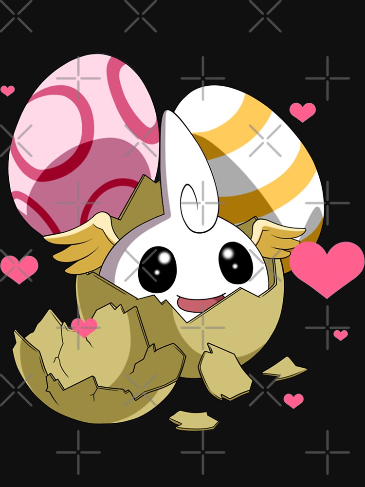 Chibi Puttimon Mini Angel Digimon Classic T-Shirts, Hoodie, Sweatshirt