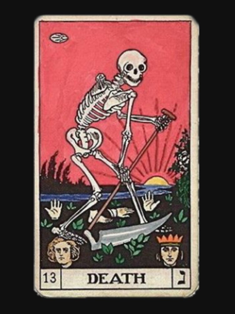 Death tarot card by bronte2004 T-Shirts, Hoodie, Sweatshirt | BlankRebels.com (Image 3)