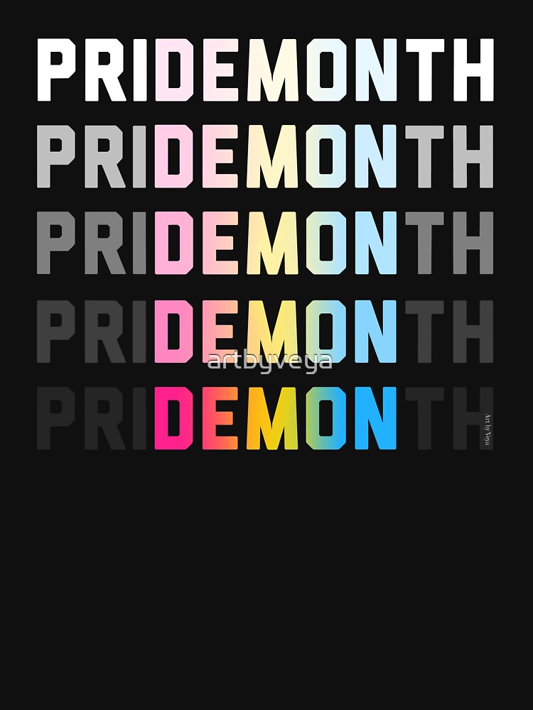 PriDEMONth pan by Art by Veya