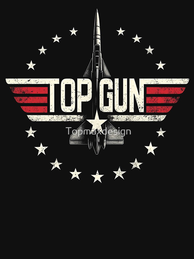 Top Gun Vintage by Topmaxdesign T-Shirts, Hoodie, Sweatshirt | BlankRebels.com (Image 3)