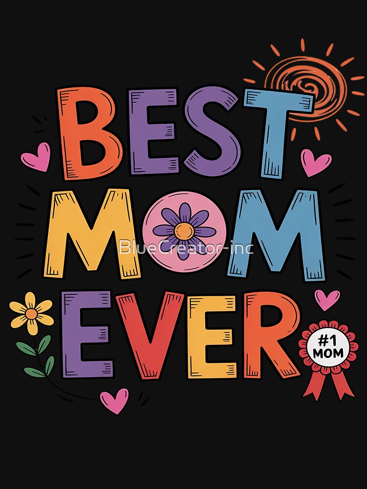 Funny Best Mom Ever  Mom Club by BlueCreator-inc T-Shirts, Hoodie, Sweatshirt | BlankRebels.com (Image 3)