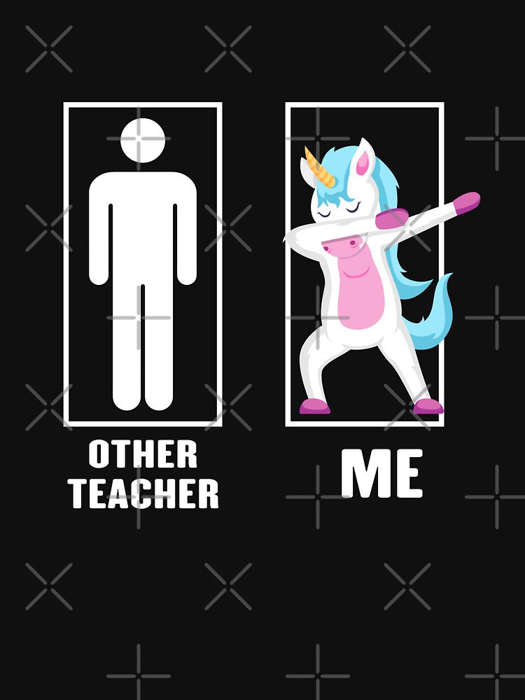 Funny Unicorn Dabbing Other Teachers Me,Other Teachers Me Funny Unicorn Dabbing, Teachers Unicorn, Teachers Dad... (Image 3)