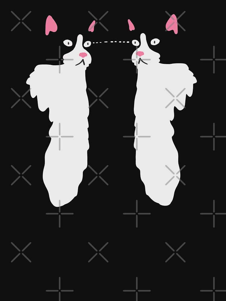 Symmetrical Cats by isstgeschichte T-Shirts, Hoodie, Sweatshirt | BlankRebels.com (Image 3)