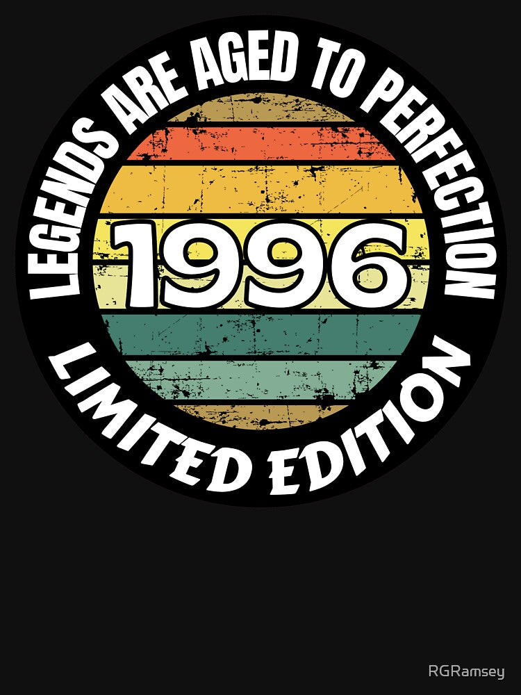 Legends Are Aged To Perfection Legends Are Born In 1996 Limited Edition by RGRamsey T-Shirts, Hoodie, Sweatshirt (Image 3)