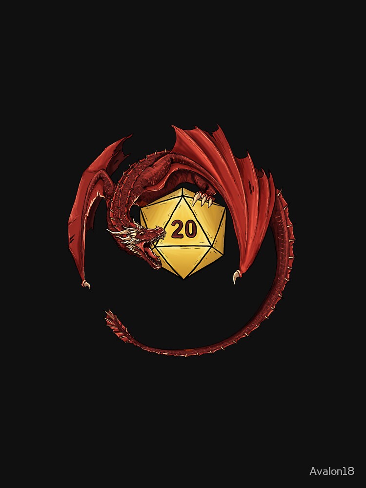 DnD - DM symbol -solo by Avalon18 T-Shirts, Hoodie, Sweatshirt | BlankRebels.com (Image 3)