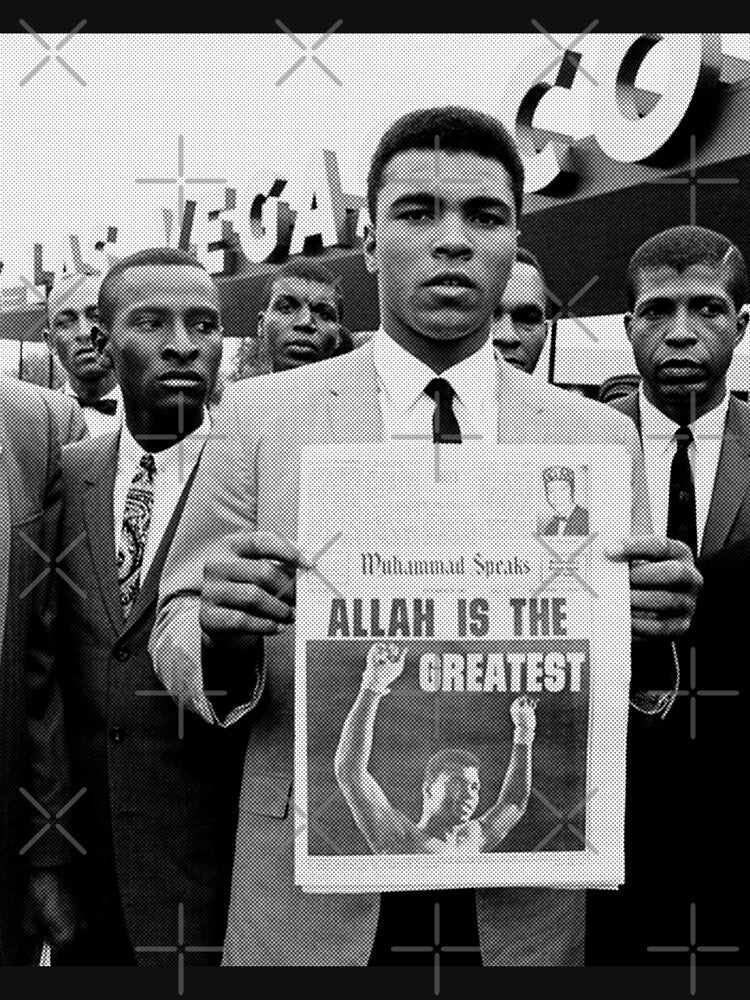Muhammed Ali: Allah is the Greatest by ersindesign T-Shirts, Hoodie, Sweatshirt | BlankRebels.com (Image 3)