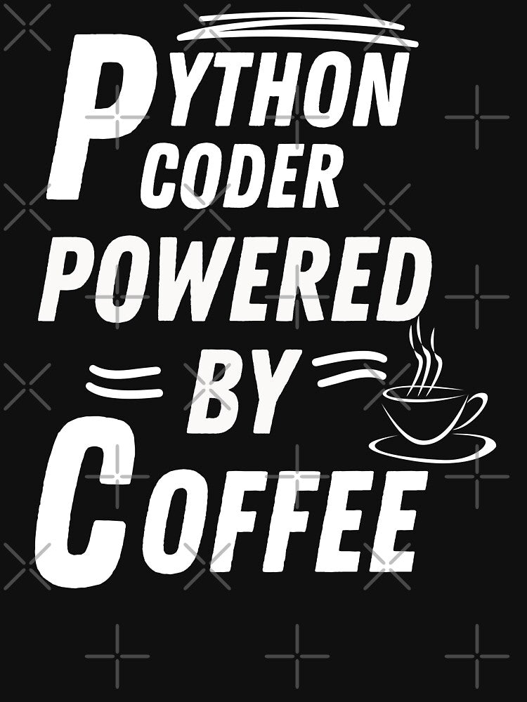 Python coder powered by coffee by annoying-shirts Hoodie, Sweatshirt | BlankRebels.com (Image 3)