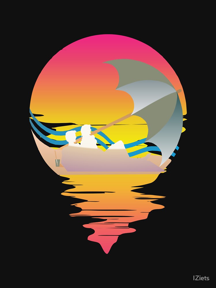 Retro 80s Tropical Fun In The Sun Vaporwave Summer Picnic by IZiets T-Shirts, Hoodie, Sweatshirt | BlankRebels.com (Image 3)