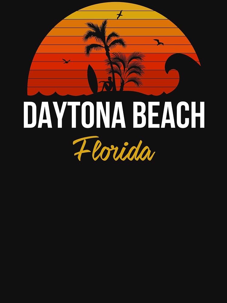 Fun Daytona Beach Vacation Surfing design by jakehughes2015 T-Shirts, Hoodie, Sweatshirt | BlankRebels.com (Image 3)