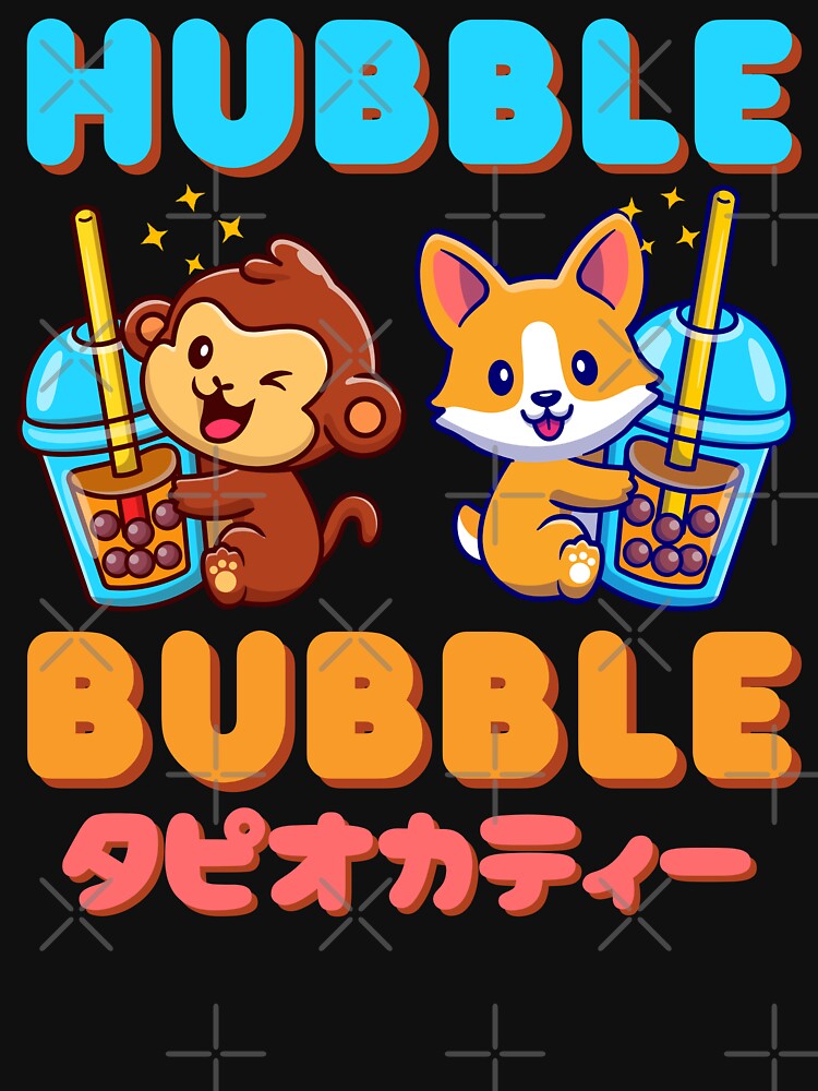 kawaii bubble tea of monkey and shiba inu by Aviartz01 T-Shirts, Hoodie, Sweatshirt | BlankRebels.com (Image 3)