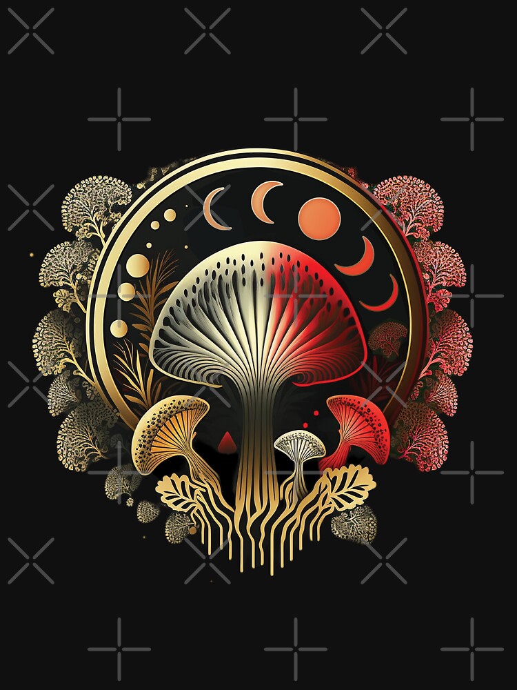 Goblincore Aesthetic Cottagecore Mushroom Dark by nicestr T-Shirts, Hoodie, Sweatshirt | BlankRebels.com (Image 3)