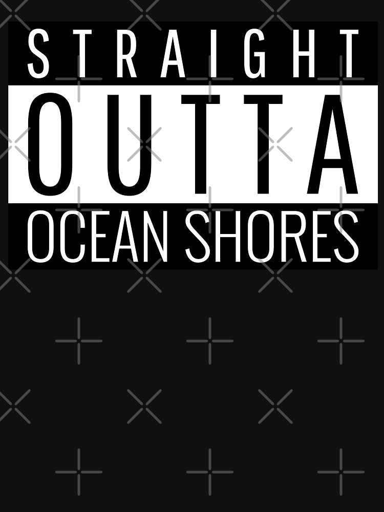 Straight Outta Ocean Shores New South Wales by Teelogic T-Shirts, Hoodie, Sweatshirt | BlankRebels.com (Image 3)