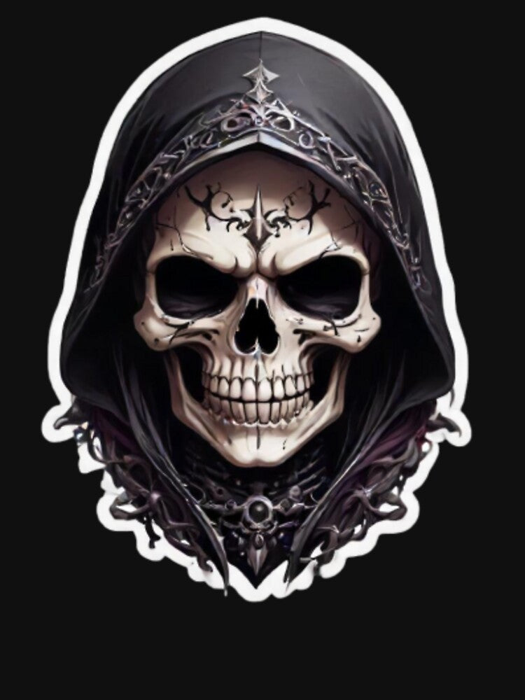 Gothic Skull Assassin's by Mr-Feniks-55 T-Shirts, Hoodie, Sweatshirt | BlankRebels.com (Image 3)