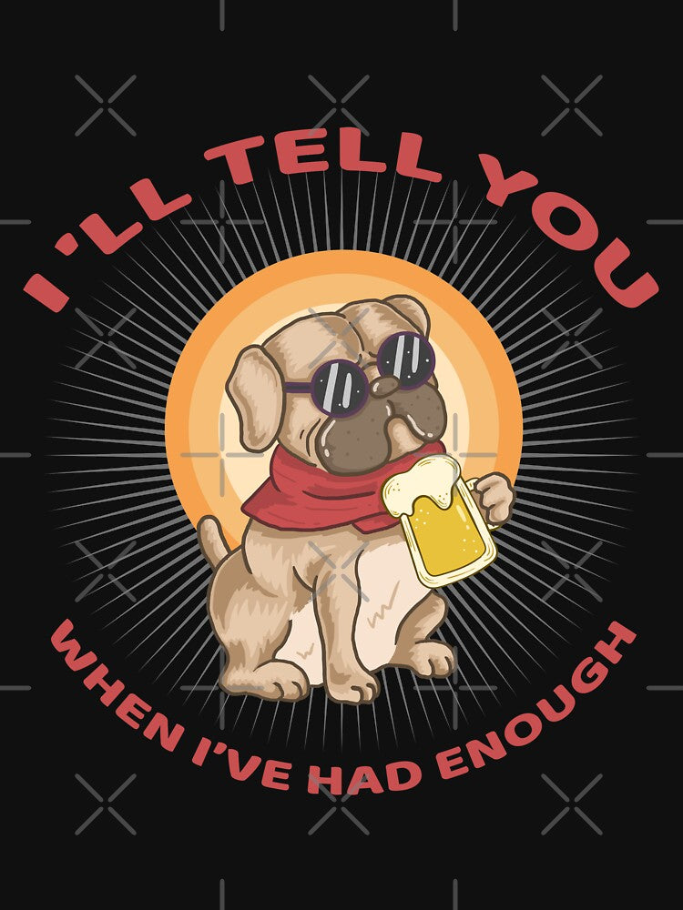 Funny colorful dog with a beer by urban-color T-Shirts, Hoodie, Sweatshirt | BlankRebels.com (Image 3)