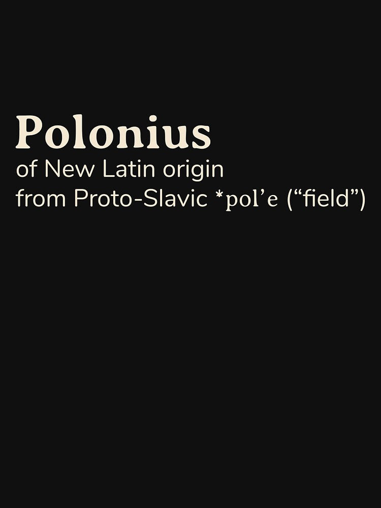 Polonius name etymology by YourNameStory T-Shirts, Hoodie, Sweatshirt | BlankRebels.com (Image 3)