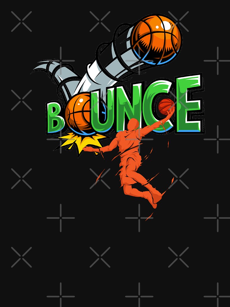 Bounce Hard Basketball by darknessjeff86 T-Shirts, Hoodie, Sweatshirt | BlankRebels.com (Image 3)