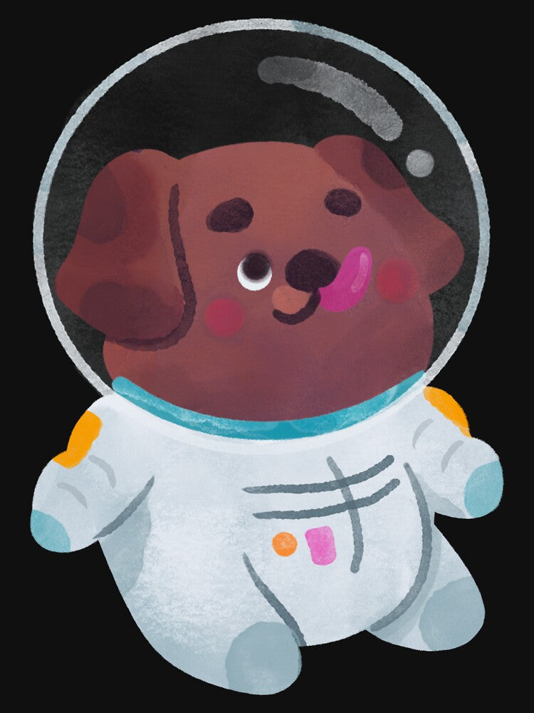 Dogs adventure Laika, first space dog Soviet vintage space by Designandlove T-Shirts, Hoodie, Sweatshirt (Image 3)