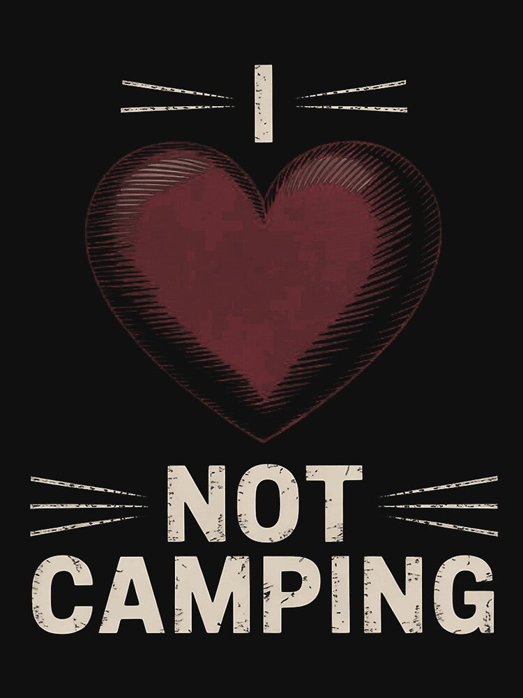 I Love Not Camping by berniceschm T-Shirts, Hoodie, Sweatshirt | BlankRebels.com (Image 3)
