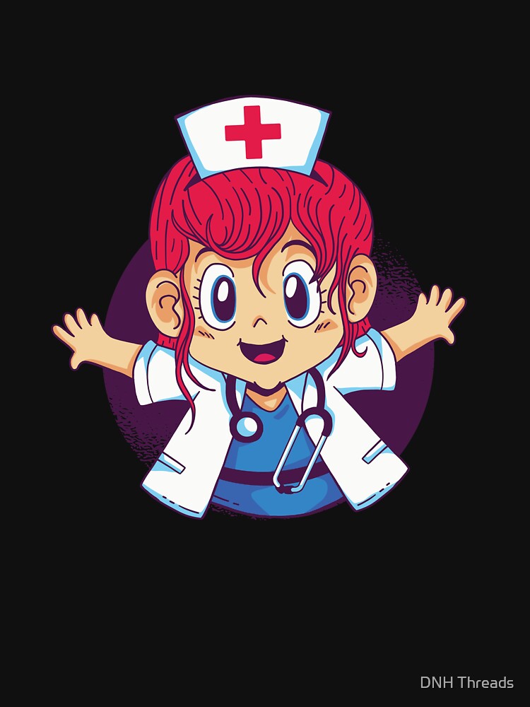 Cute Female Woman Nurse Doctor Cartoon Shirt T-Shirts, Hoodie, Sweatshirt