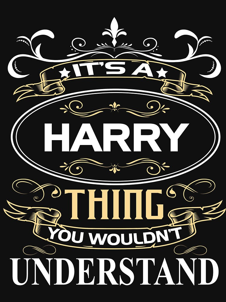 Harry Name Shirt It's A Harry Thing You Wouldn't Understand by JusticeJava Hoodie, Sweatshirt | BlankRebels.com (Image 3)