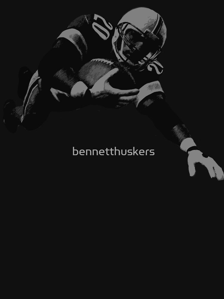 Flying Football Player Collection by bennetthuskers T-Shirts, Hoodie, Sweatshirt | BlankRebels.com (Image 3)