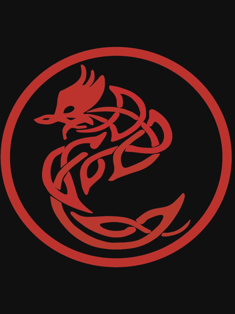 Tattoo Style Red Dragon| Perfect Gift|dragon tattoo by carorowen T-Shirts, Hoodie, Sweatshirt | BlankRebels.com (Image 3)