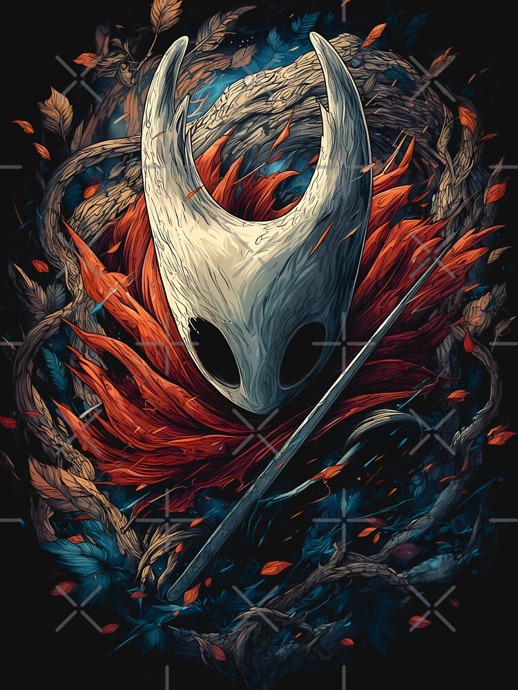Hollow Knight Silksong Hornet Silksong - Needle Huntress Graphic Tee Design by HakoCity