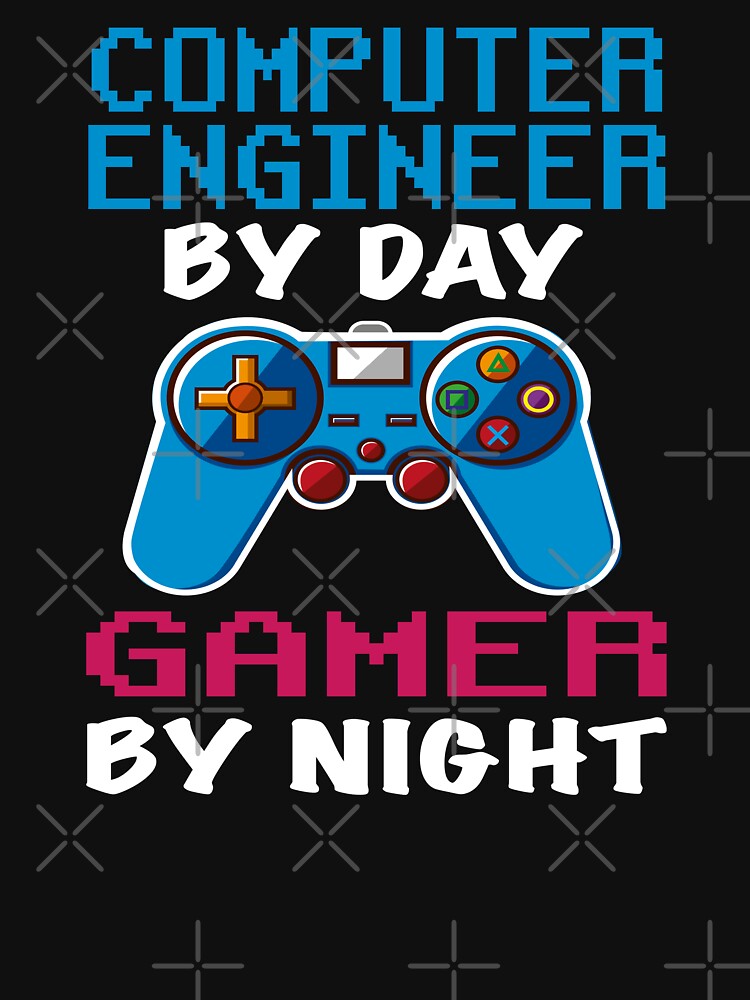 Computer Engineer Shirt Computer Engineer Dad Husband Boyfriend Funny Computer Engineer Day Gamer Night T-Shirts, Hoodie, Sweatshirt