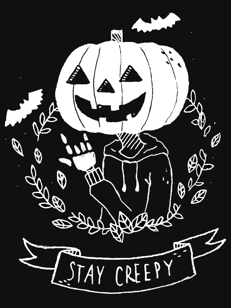 Stay Creepy! Classic T-Shirt by ChristaKrajcik Hoodie, Sweatshirt | BlankRebels.com (Image 3)