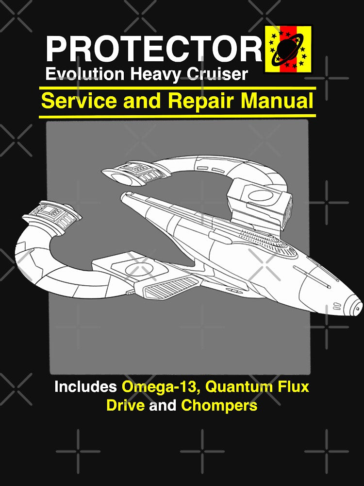 Vintage Retro Galaxy Quest Protector Manual Gifts Best Men by Ellis032Flores T-Shirts, Hoodie, Sweatshirt (Image 3)