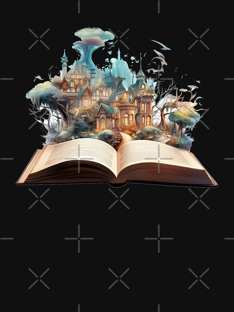 Literary Escapades: Transparent Clip Art for Book Enthusiasts by Mateusz Majcherek T-Shirts, Hoodie, Sweatshirt (Image 3)