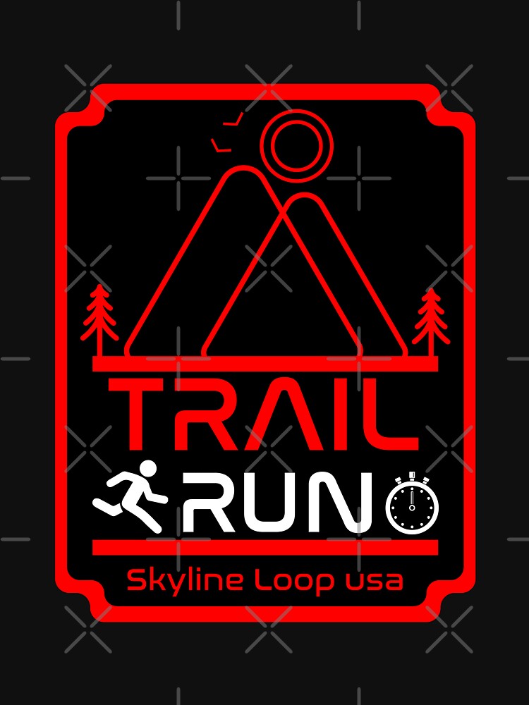 Trail Running Skyline Loop USA by happygiftideas T-Shirts, Hoodie, Sweatshirt | BlankRebels.com (Image 3)