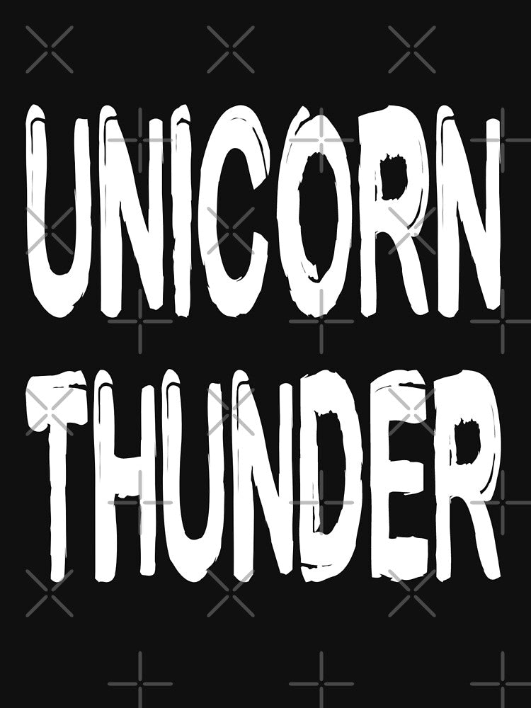 Unicorn Thunder Graphic Text 1 by TheWildFlix T-Shirts, Hoodie, Sweatshirt | BlankRebels.com (Image 3)