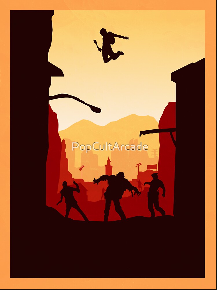 Dying Light - Minimalist Travel Style - Video Game Art by PopCultArcade T-Shirts, Hoodie, Sweatshirt (Image 3)