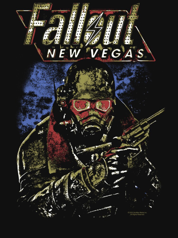 New Vegas Ranger Distressed Video Game by CandC-Media T-Shirts, Hoodie, Sweatshirt | BlankRebels.com (Image 3)