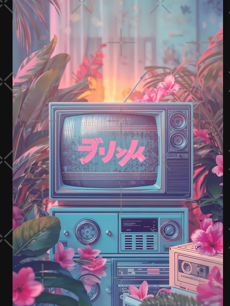 Vaporwave TV by zerocult T-Shirts, Hoodie, Sweatshirt | BlankRebels.com (Image 3)