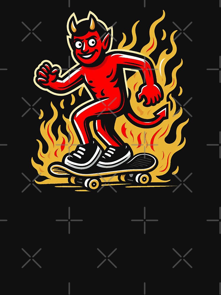 Devil on Wheels by zzz888 T-Shirts, Hoodie, Sweatshirt | BlankRebels.com (Image 3)