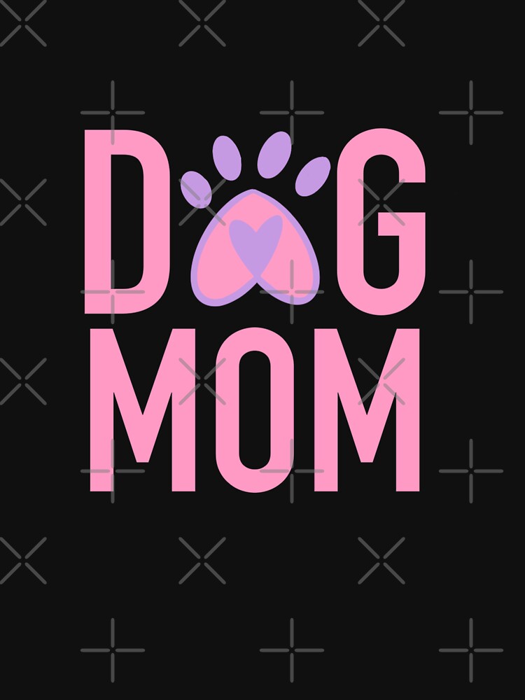 DOG MOM - heart paw by itsmemaytal T-Shirts, Hoodie, Sweatshirt | BlankRebels.com (Image 3)
