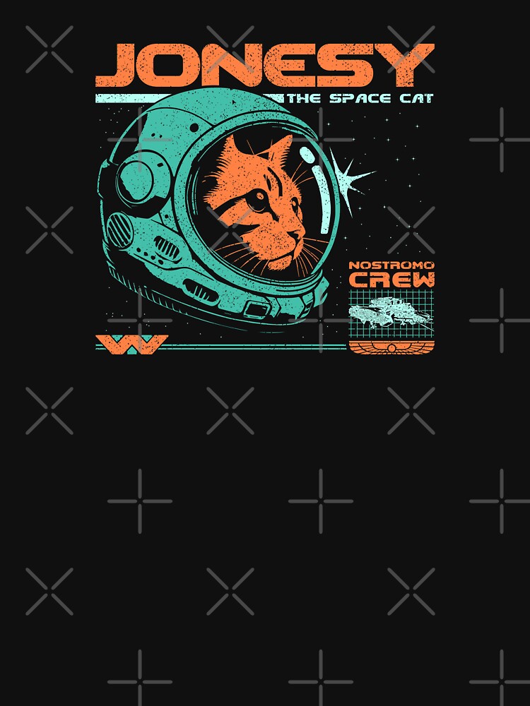 Jonesy The Space Cat by sachpica T-Shirts, Hoodie, Sweatshirt | BlankRebels.com (Image 3)
