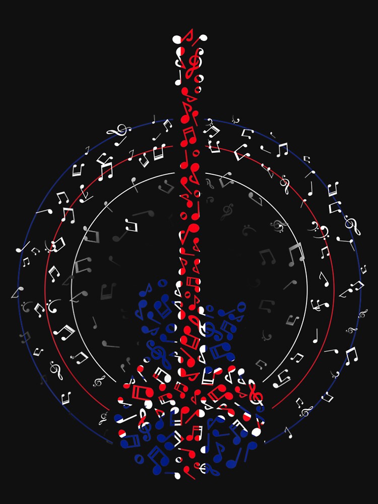 Guitar Musician Music Lover Treble Clef British Guitarist by cysandy T-Shirts, Hoodie, Sweatshirt | BlankRebels.com (Image 3)
