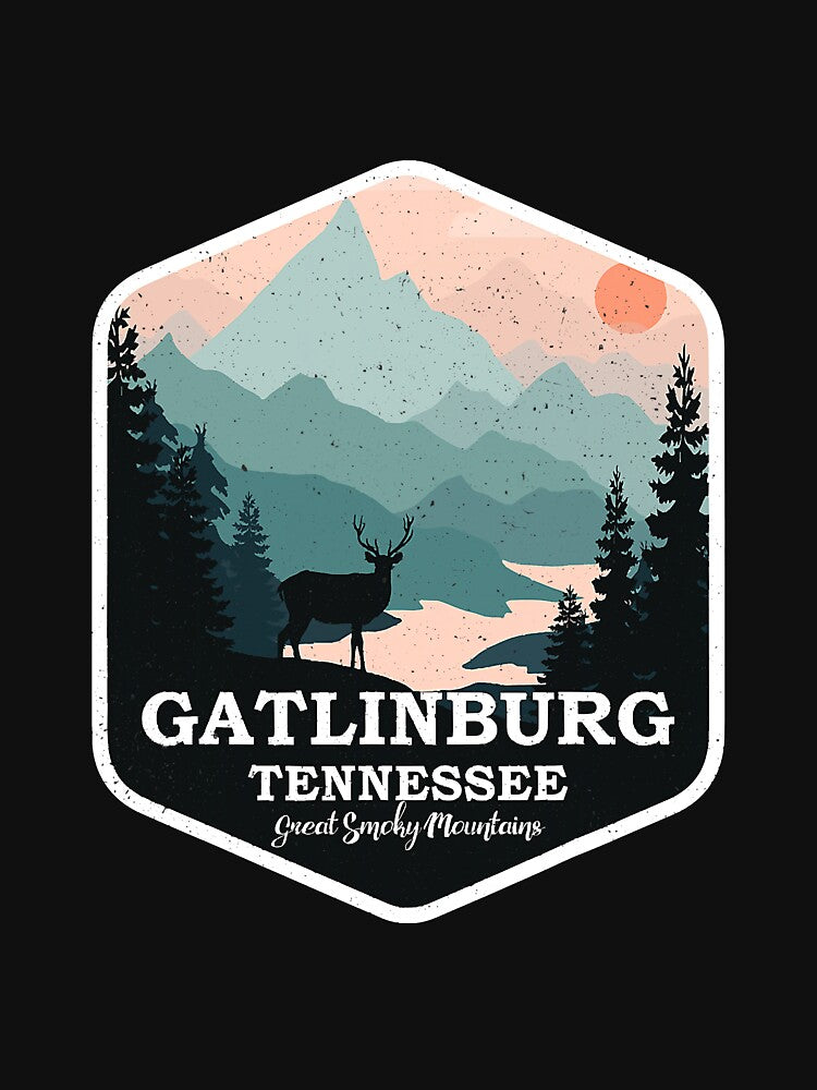 Gatlinburg Tennessee Great Smoky by VsheetArt T-Shirts, Hoodie, Sweatshirt | BlankRebels.com (Image 3)