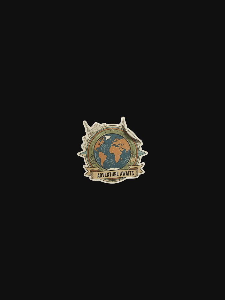 Adventure Awaits Sticker T-Shirts, Hoodie, Sweatshirt