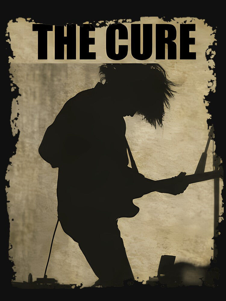 The Cure - Retro Blackwhite by RichardStrickl